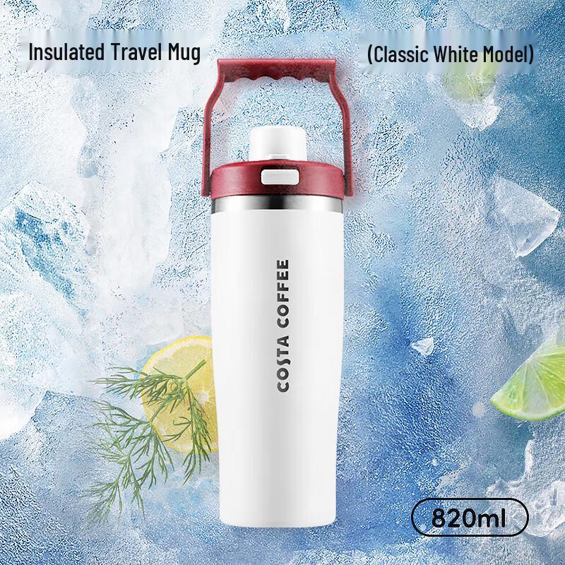 COSTA Portable 316 Stainless Steel Insulated Dual-Drink Water Bottle