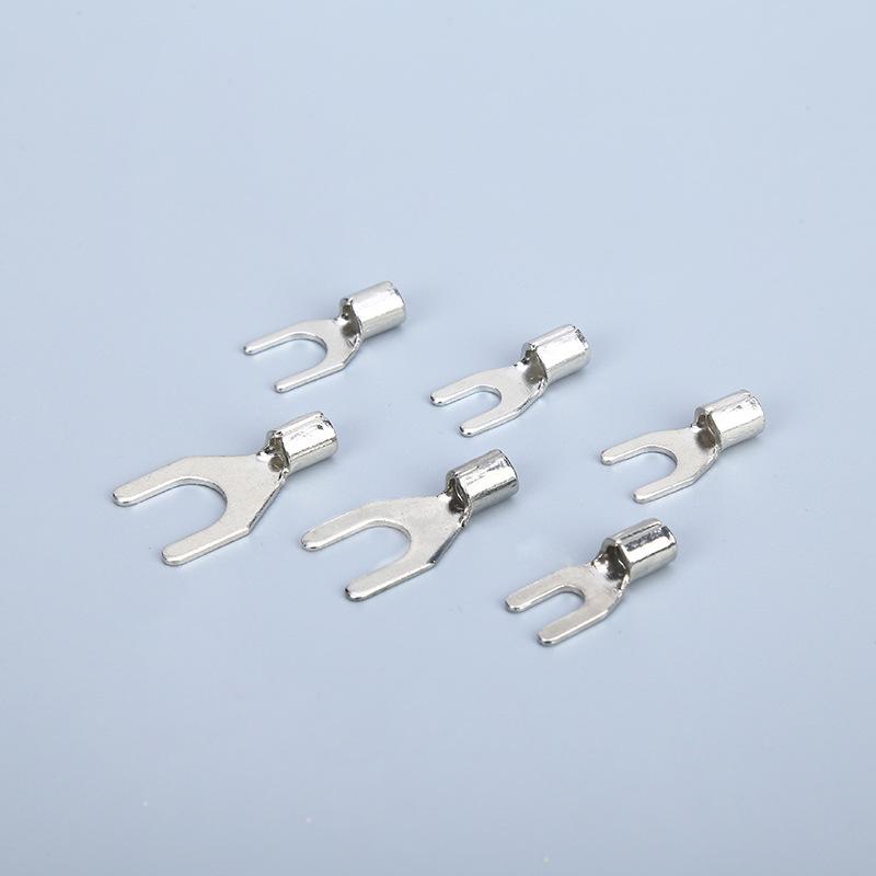 Kaisitong SNB5.5-3.5 Y-type Copper Forked Bare End Cold Crimp Terminal