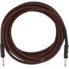 Fender Shielded Cable Professional Series Instrument Cable, 15', Gray Tweed