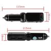 Wireless Kit LCD Bluetooth Car FM Transmitter MP3 A2DP Stereo Music Player USB Charger Hands-free for ISO Android