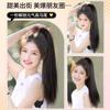 Womens Claw Ponytail Hair Extensions Long Straight Natural Synthetic Daily Wear