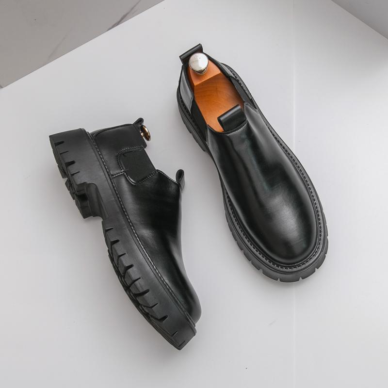 Street Style Mens Loafers Lightweight Driving Shoes Breathable Casual Shoes Soft Sole Man Slip-On Flats Business Shoes Moccasins