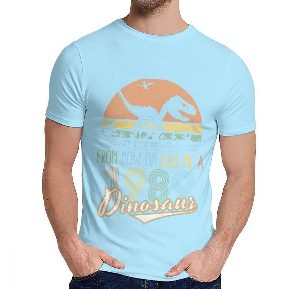 Summer From Now On Call Me A Dinosaur Funny Vintage 1989 30Th Birthday Tee Shirt For