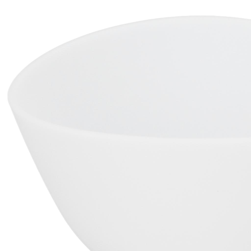 4pcs Face Mask Bowl Set Measuring Spoon Spatula Silicone Brush Washable Skin Mask Applicator White