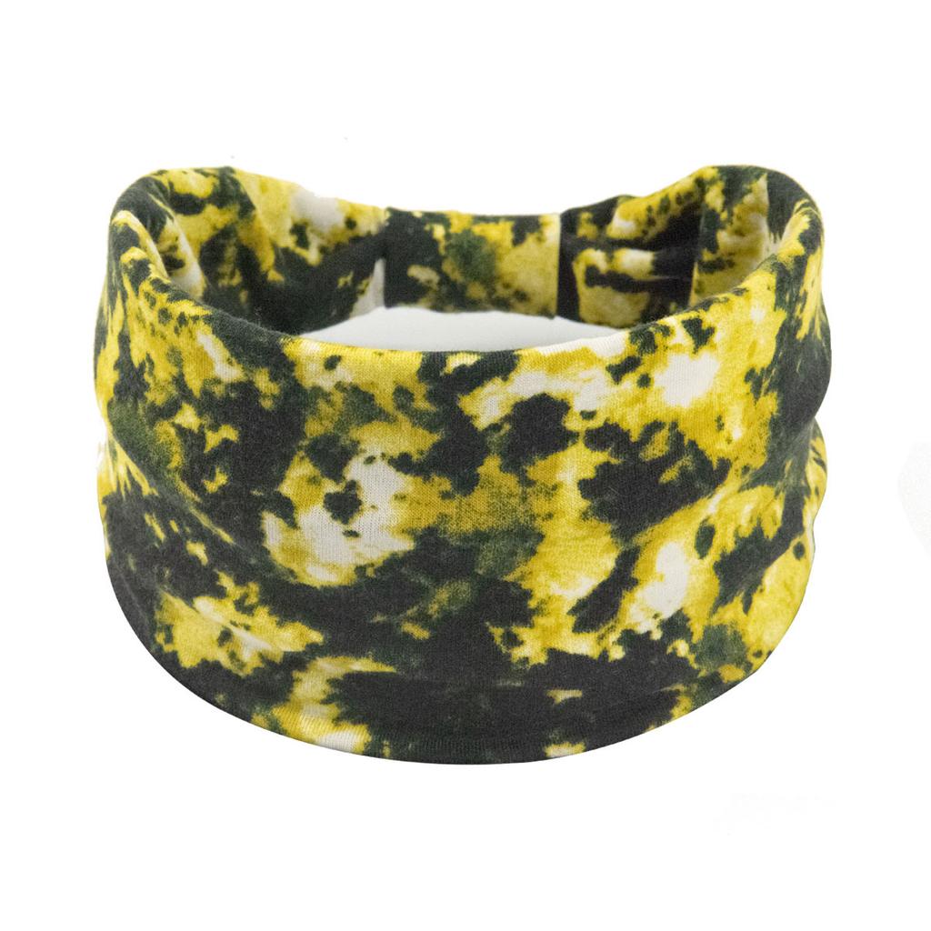 Bohemian Cashew Yoga Übung Stirnband Anti Schweiß und Feuchtigkeit Absorbieren Elastische Baumwolle Stirnband Knoten Stirnband