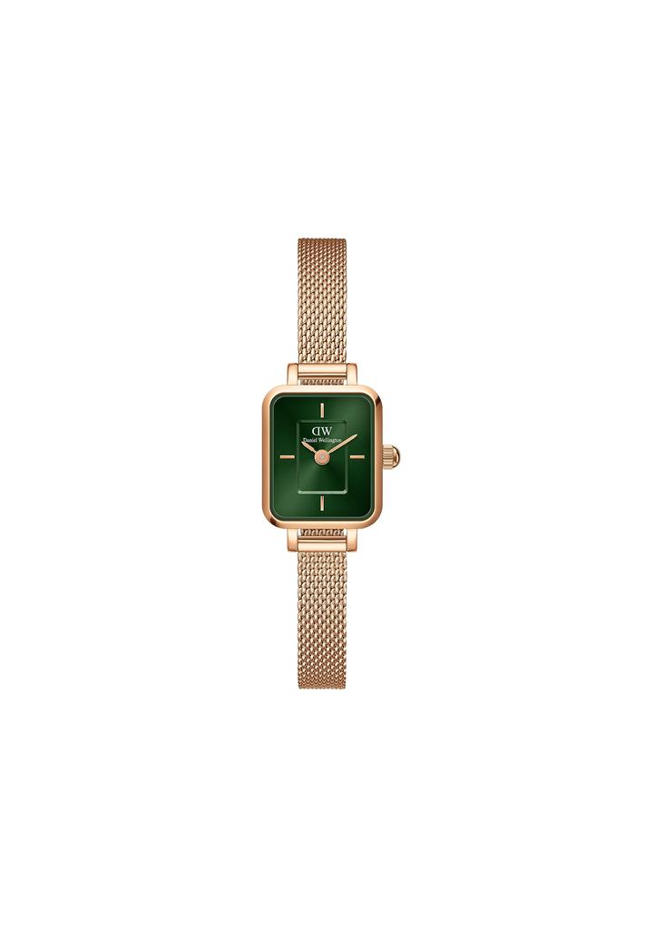 Рік Жіночий годинник Daniel Wellington Daniel Wellington Quadro Mini Melrose RG Emerald Годинник Милий стильний простий елегантний [Офіційний магазин/2 гарантії]