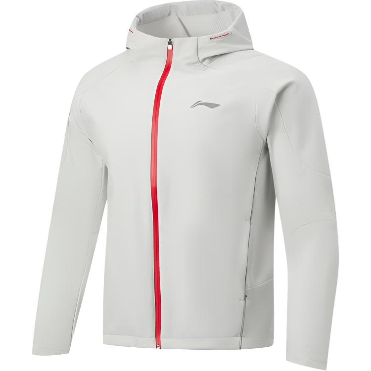 Мужская повседневная удобная куртка-толстовка на молнии серия Li Ning Running AFDW387-1 L