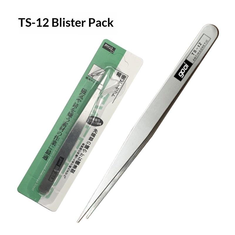 6Pcs Stainless Steel Precision Tweezers Kit Bent Straight Tips Industrial Repair Tool Set for Detailed Work