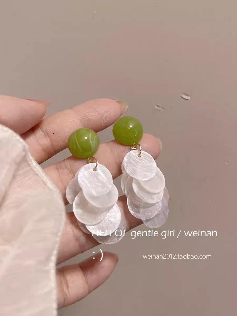 2024 Trendy Colorful Flower Stud Earrings for Women - Summer Fresh Design