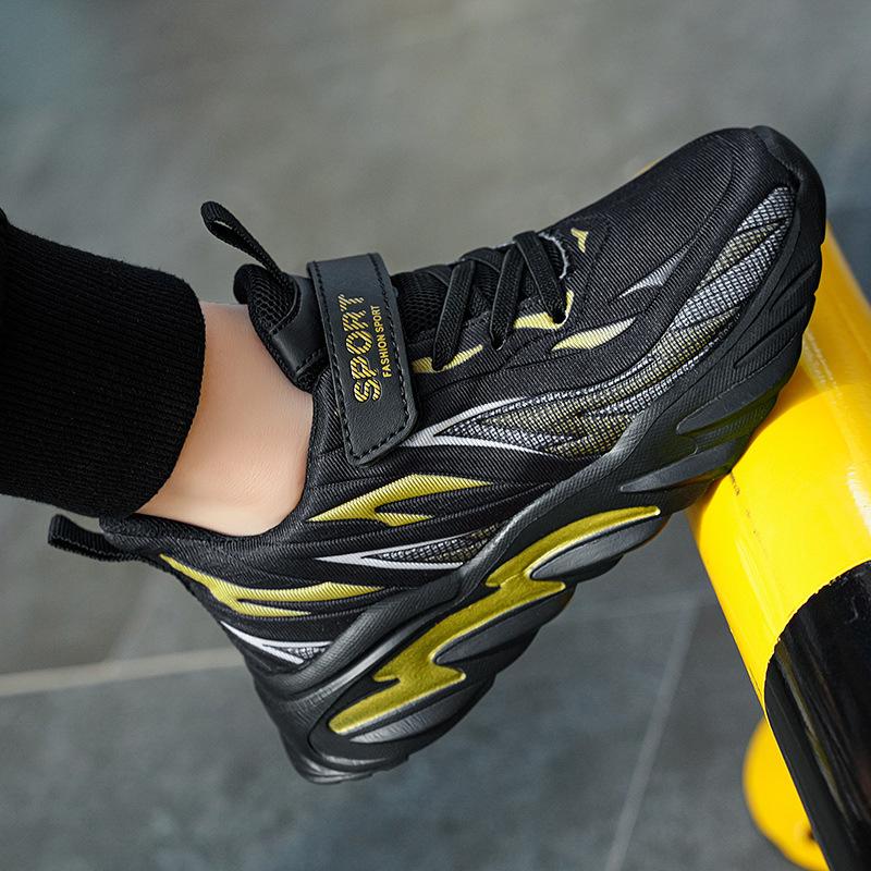 713 Children's Sports Shoes Light Casual Shoes Elementary School Students Fashion Versatile Trendy Shoes Boys Shoes 7-12 Years Old Spring and Autumn