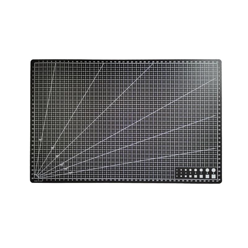A3 Cutting Mat - Double-Sided PVC Workstation for Crafting & DIY, Anti-Scissor Protection (45x30cm) for Students & Artists