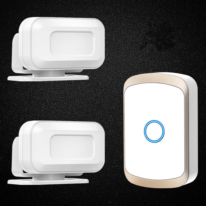 Welcome Sensor Doorbell for Store Entrance with Voice Prompt Alarm