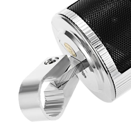 Motorcycle Bluetooth-compatible MP3 Music Player Handlebar Audio Amplifier Stereo Speaker