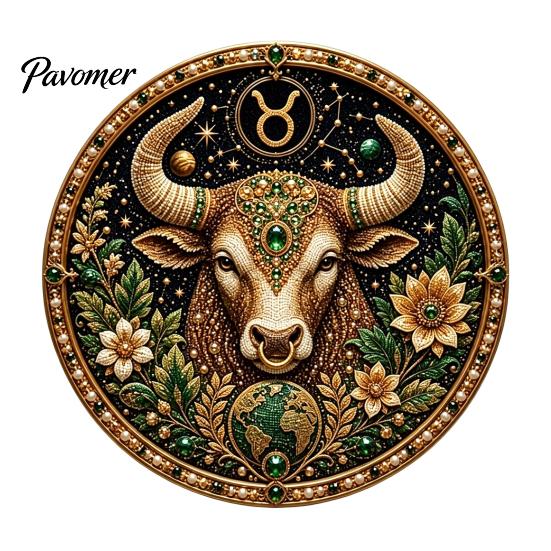 12 Zodiac Signs Faux Pearl Decor Sign Art Kit, DIY Painting Handmade Picture Kit Kits, Round 3D Constellation Wall Craft for Adults, Home Decoration