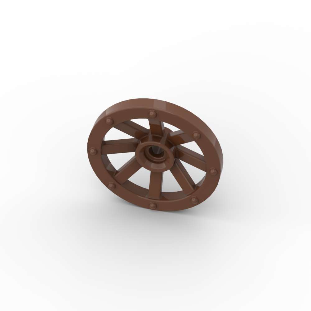 

MOC 10PCS 4489 Wheel Wagon Constructing Blocks Kit Small 33mm Vehicle Cartwheel Educational Bricks Toy Children Kid Birthday Presents