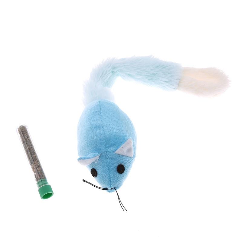 False Long Tail Mouse Cat Catnip Toys Pet Playing Toys