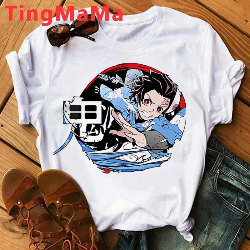 Demon Slayer Rengoku T Shirt Unisex Kimetsu No Yaiba Tshirt Anime Uzui Unisex Cartoon Tanjiro Inosuke Zenitsu Nezuko T-shirt Unisex