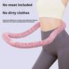 Foldable Soft Fitness Hoop Weighted Design Fitness Waist Trainer  Aerobic Exercise
