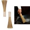 2 Pcs 12-Inch Bamboo Wok Brush Bamboo Wok Cleaning Brush Easy To Use Bamboo Cleaning Brush  Kitchen
