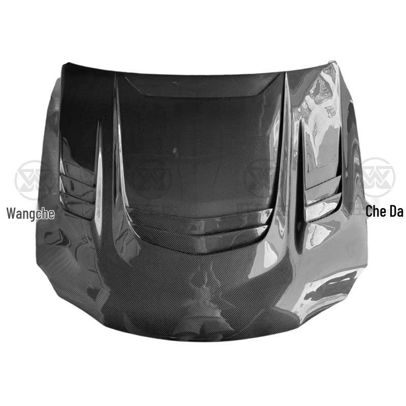 Carbon Fiber V-Style Hood Cover Kit for 06-12 Lexus IS250/IS300