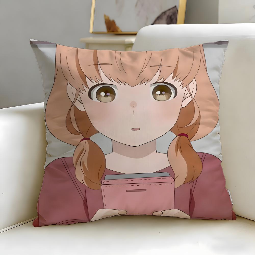 

anime O Maidens in Your Savage Season Cushion Cover Soft EasyWash Pillow Case Versatile for Couch Bed Travel and Office 30X30cm