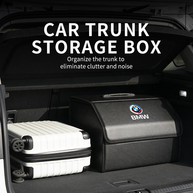 NTSM5 Universal Car Trunk Foldable Organizer Box Travel Storage Bag For BMW M2 M3 M4 X1 X3 X4 X5 E87 X7 E91 G20