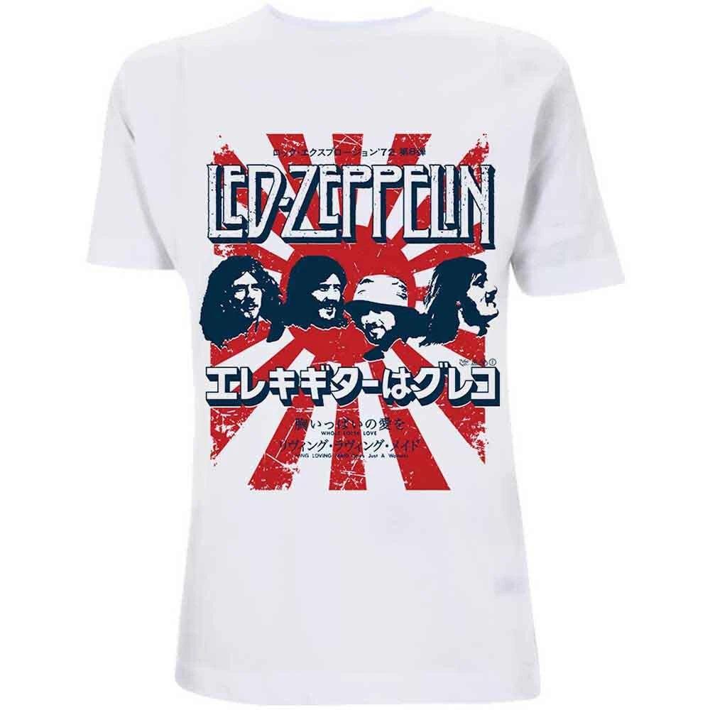 Led Zeppelin Unisex T-Shirt: Japanese Burst (XX-Large) XL