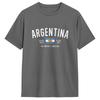 Argentina Flag 100 Cotton Tshirt For Male Summer Vintage Tshirts O Neck Trendy Tee Shirt Plus Size Dropshipping Clothing