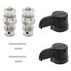 Primes Sprayed Valves Replacement Set Fit for 210 230 390 395 490 495 Airless Paint Sprayer Maintenance Repair Pack Of 2