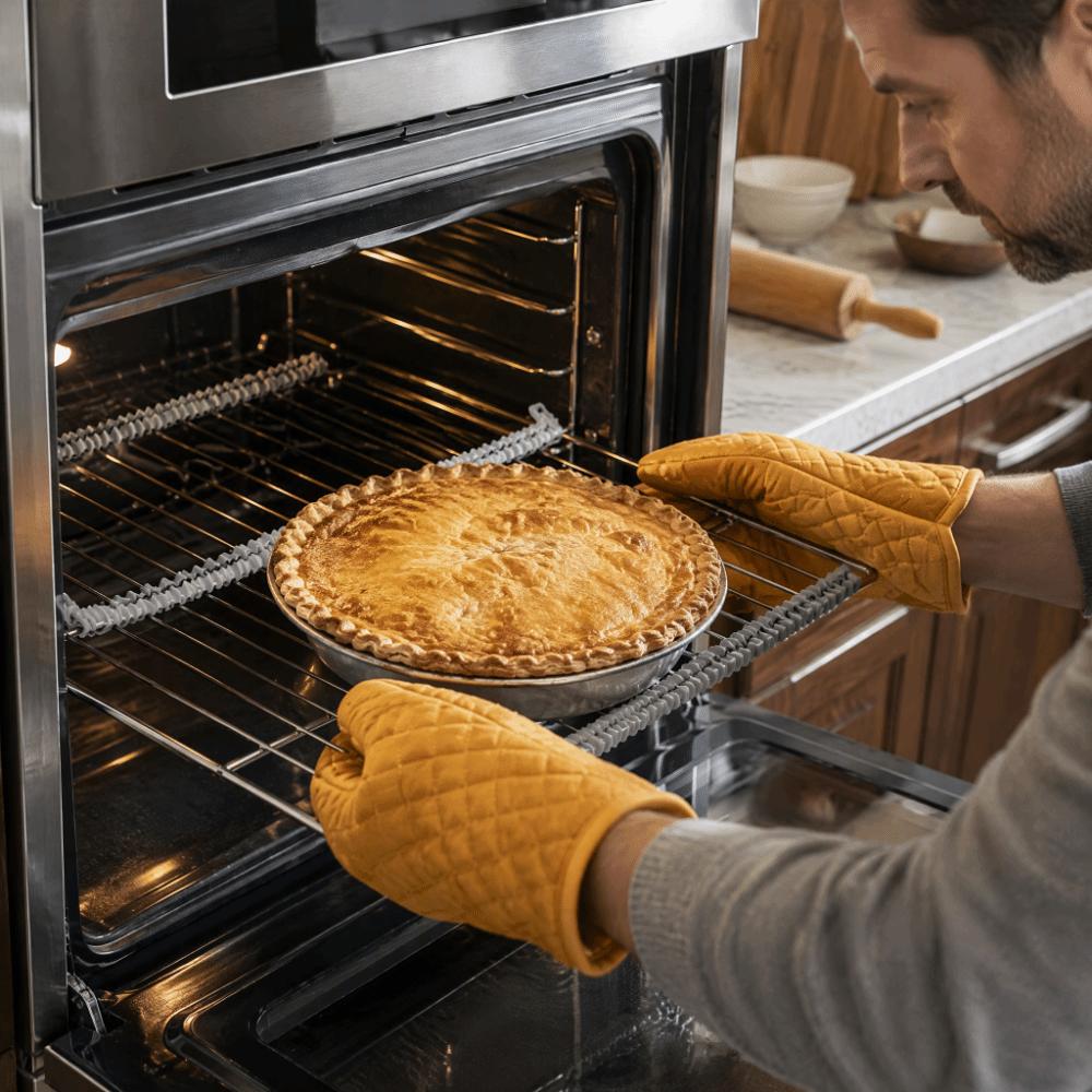 3PCS Anti Scalding Oven Shelf Cover Silicone Oven Rack Cover Oven Rack Protector For Oven