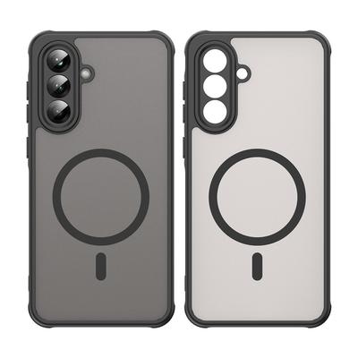 Matte Flexible Druckknopf Magnetische Vollschutzhülle für Samsung A56 A36 A26 A16 Galaxy A55 A35 Schlanke Schutzhülle