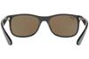 Matte Size 48 Kids 701355 ON BLACK Ray-Ban Sunglasses, Black, Japan, (Free Size), Model, 0RJ9062S,