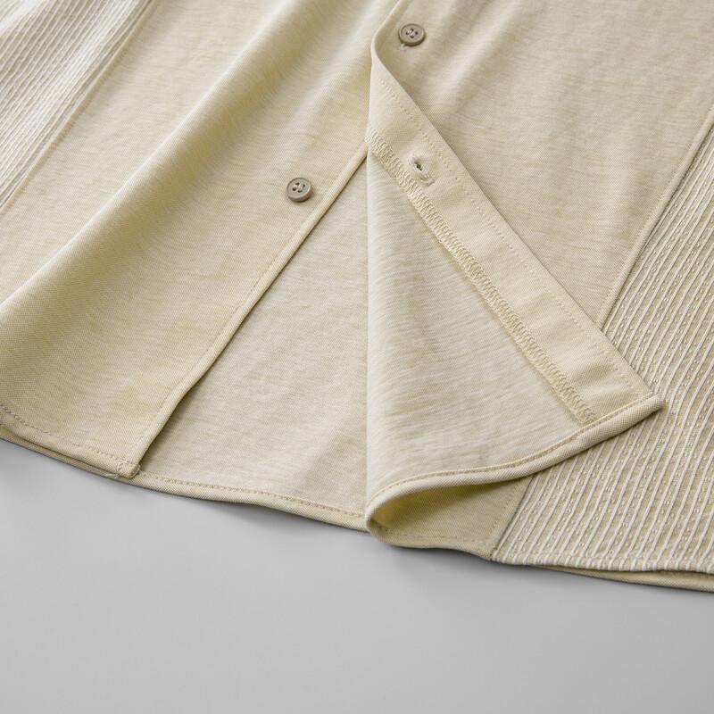 Men's Plus Size Patchwork Short Sleeve Shirt