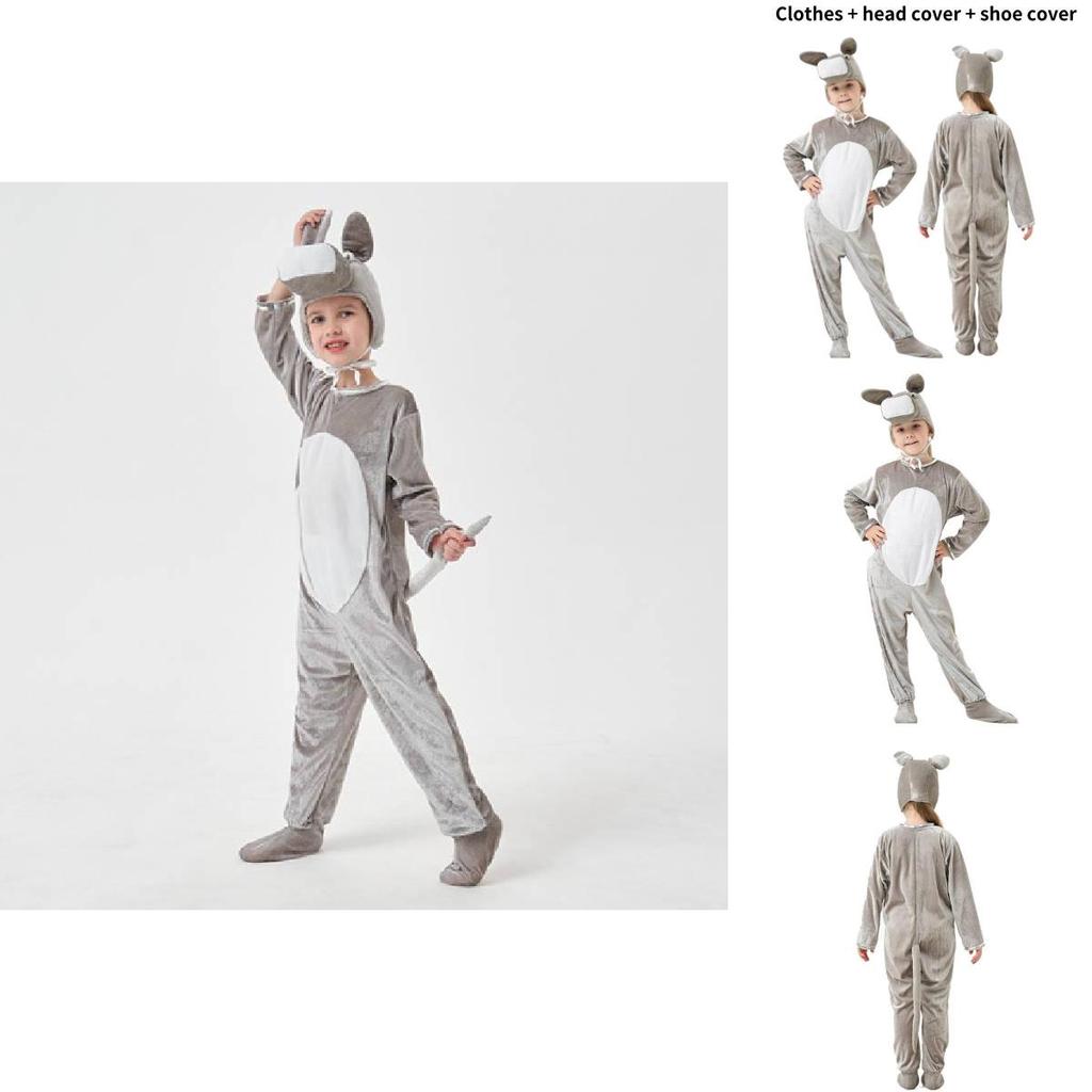 High-quality Polyester Kids Donkey Costume For Halloween Cosplay