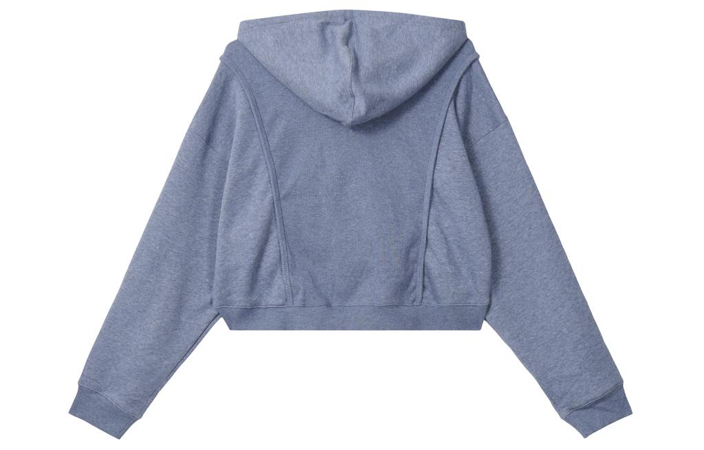 Nike Sweatshirts Women's Blue Hooded Moderate Regular DD4639-493