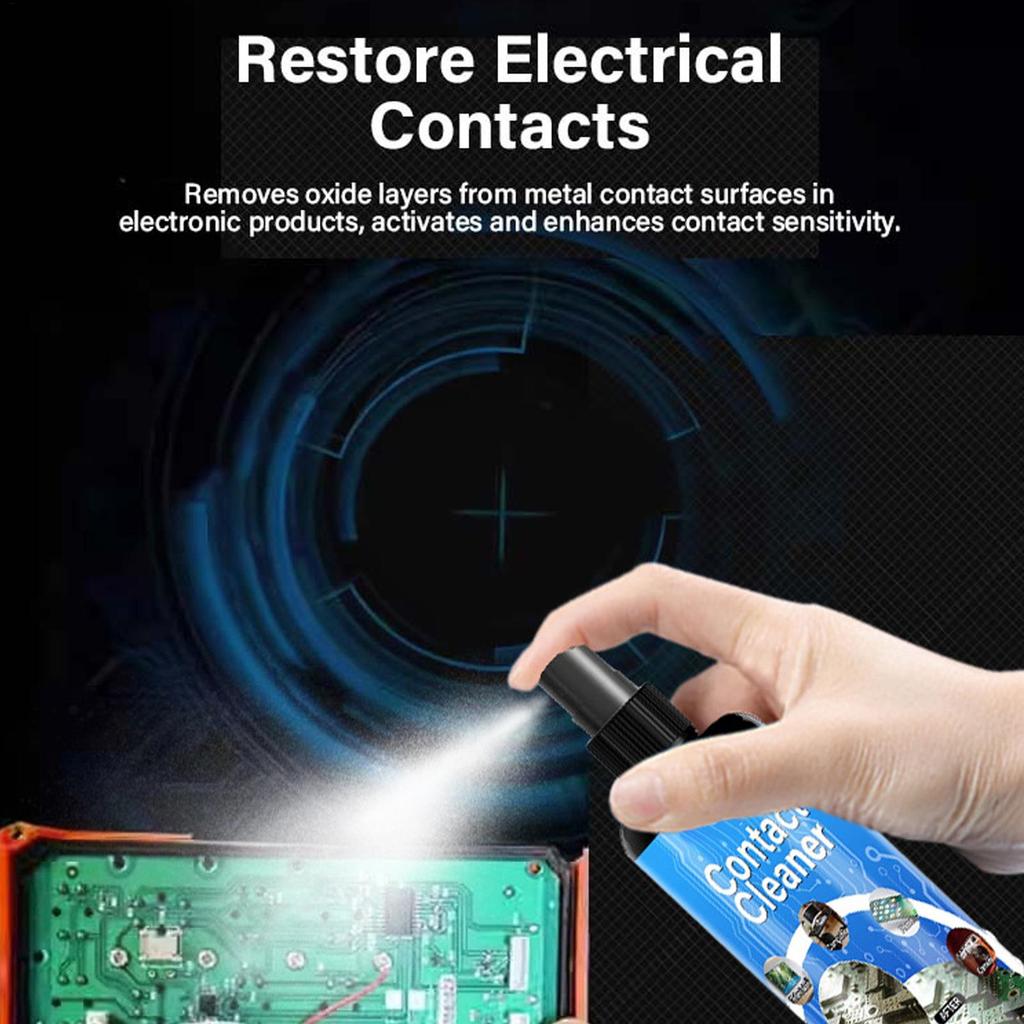 Elektrischer Kontaktreiniger Ohne Beschädigung Reinigungsflüssigkeit Elektronik Staubentferner Spray für PCB-Steckverbinder TV-Telefon Laptop