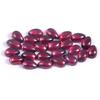 Natural Red Garnet Pear Cabochon Gemstone | Deep Red Loose Stone for Jewelry Making