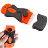 KKLM Mini Scraper Set with Plastic and Stainless Steel Blades, Double-Edged for Removing Adhesives from Windows, Bathrooms, and Kitchens. A safe, mult