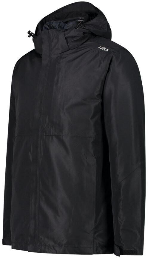CMP Men's 3-in-1 Jacket Made of Taslan (33Z1577D) Men's 3-in-1 Jacket Made of Taslan (33Z1577D) Black Color