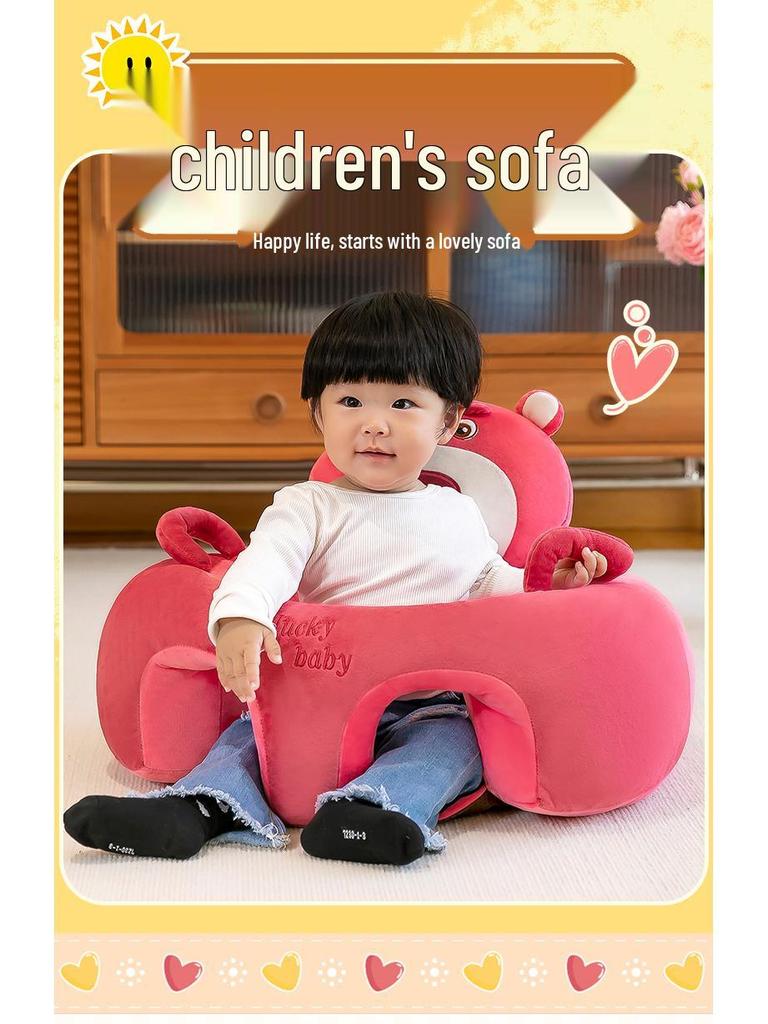 Neues Sitz- und Spielsofa für Babys und Kleinkinder: Anti-Kipp-Rückenlehnenstuhl für das Erlernen der Sitzhaltung