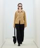 Ironyporno Whiteline 86-Iro134 Semi-Dart Stadium Suede Jacket Camel