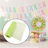 Mesh Ribbon Decor DIY Handmade Foil Easter Day Decoration for Bows Decorating Garland Craft