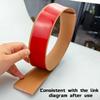 1PC 0.9mx5cm Multi-Purpose Ramp Mat Door Threshold Ramp- Self-Adhesive, Durable, Non-Slip, Suitable for Robotic Vacuums