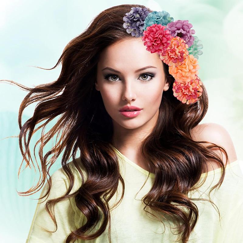 10/20/50Pcs Silk Artificial Flowers Heads Wedding Decoration For Home Room Decor Fake Flower Wall Cake Decor Craft Accessory