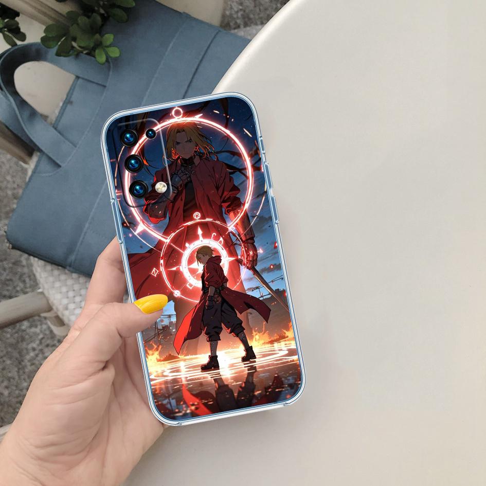 Fullmetal Alchemist Phone Case for Motorola Moto E13 E15 E20 E22 E22I E22S E30 E32 E40 E7 E7I G Plus Power Play Stylus G22 G14