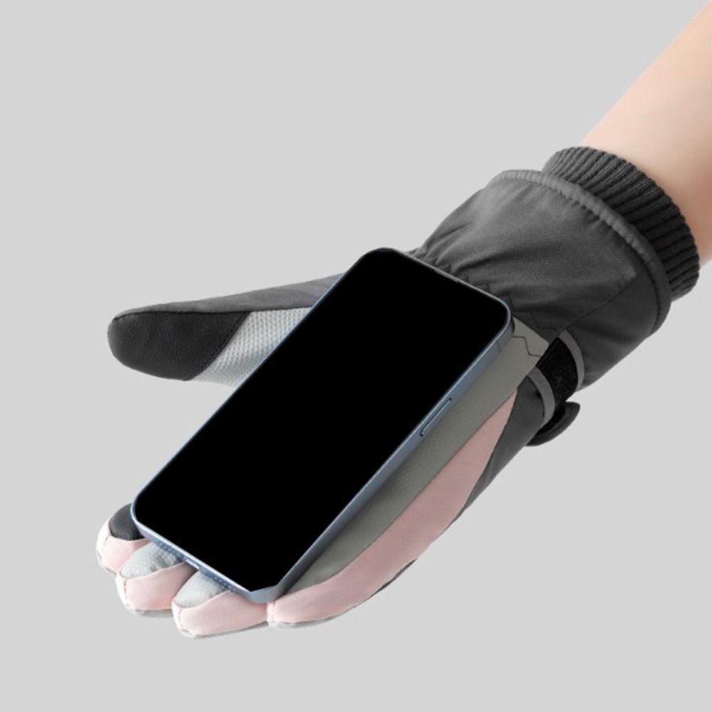 Ultralight Winter Ski Gloves Warm Touchscreen Gloves Outdoor Sports Driving Gloves  Running
