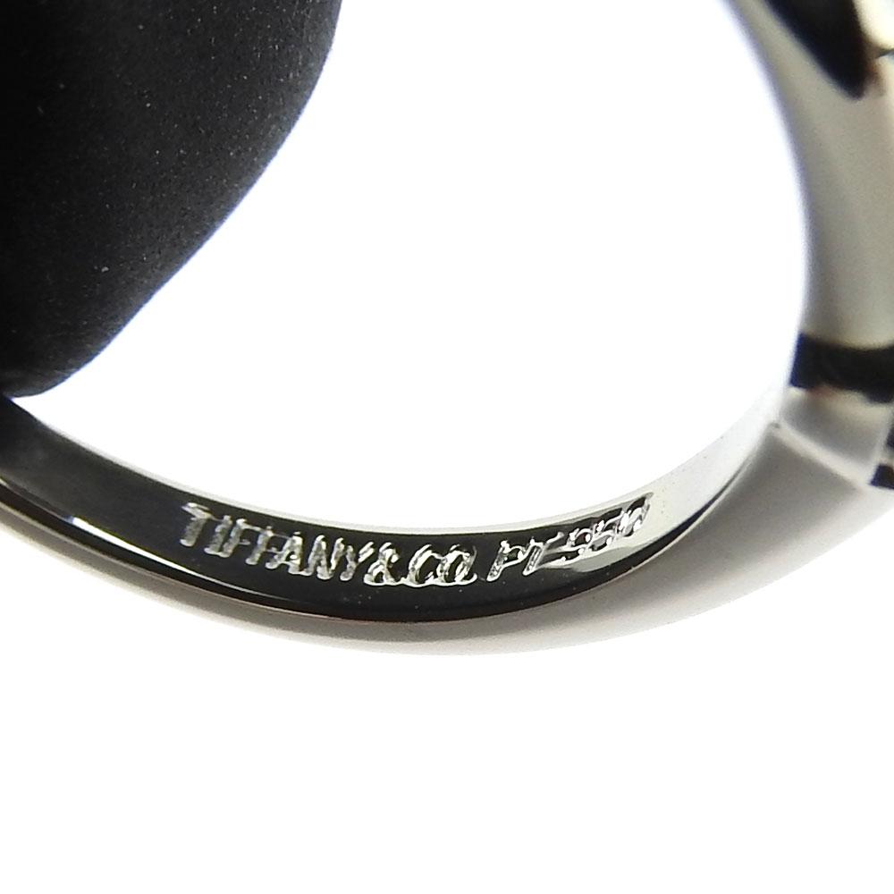 Used TIFFANY&Co. Ring EU#50 Pt950Platinum/diamond 3.2g Platinum Platinum