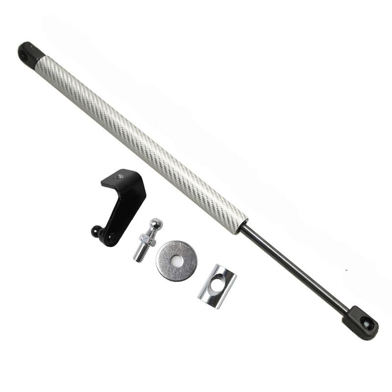 1PC Damper for Ford Fiesta Mk6 2008-2018 Front Hood Bonnet Modify Gas Strut Spring Rod Lift Support Carbon Fiber Shock Absorber