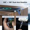 Data Cable Rotating Magnetic Type C Cable 5A Super Fast Charging Magnet USB-C Charger Data Cord For iPhone Samsung Xiaomi