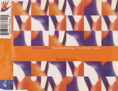 CD SIMPLY RED - Remembering The First Time (The Rem 0630133802 EastWest 1995 Europe Dance & Electronica Used